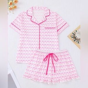 Pink Women's Pajama Set